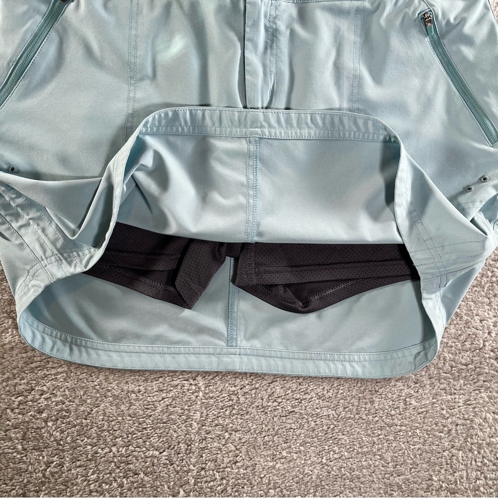 Title Nine Women’s Light Blue Rogue Skort Size 12 - Picture 6 of 9